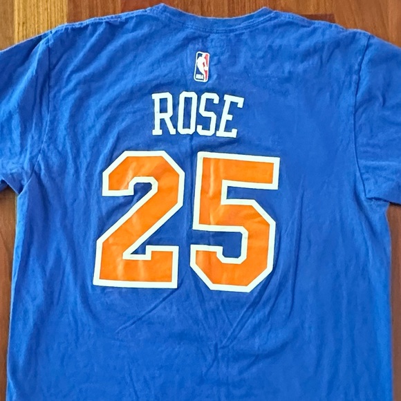 New York Knicks #25 T-shirt - Rose - blue short sleeved shirt - Picture 6 of 10